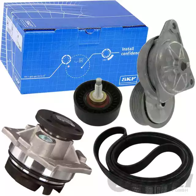 SKF KEILRIPPENRIEMEN-SATZ + WASSERPUMPE passend für FORD MONDEO 2 COUGAR 1.6-2.0