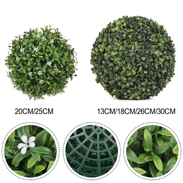 UV STABLE ARTIFICIAL Ball Shaped Rose Flower Plant for Home or Party