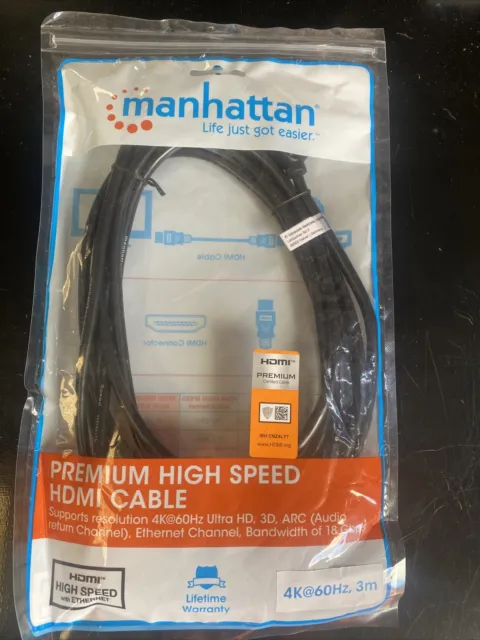 Manhattan High Speed HDMI Cable (304955)