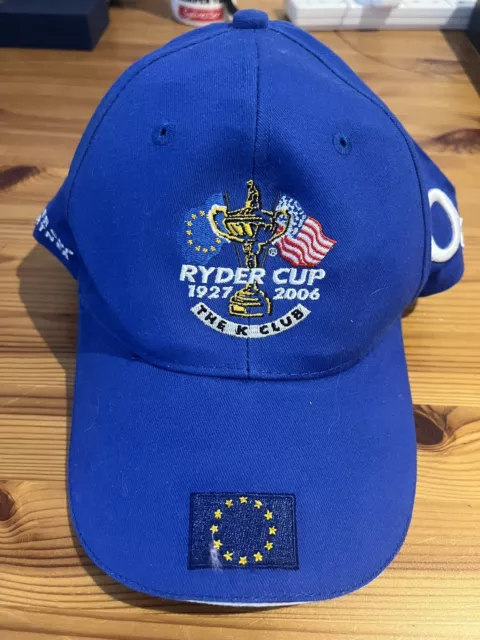 Ryder Cup 2006 ‘ The K Club ‘ - Ireland O2 Branded Baseball Cap Great Condition