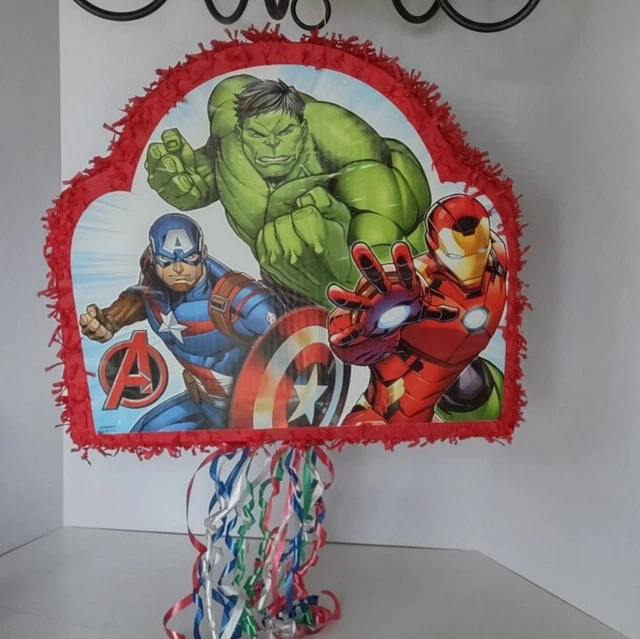 "Vengadores Piñata niños fiesta de cumpleaños héroes 17"