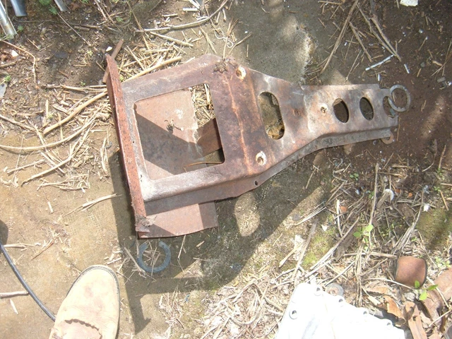 1936 Ford Sedan Humpback Spare Tire Holder Inner Reinforcement