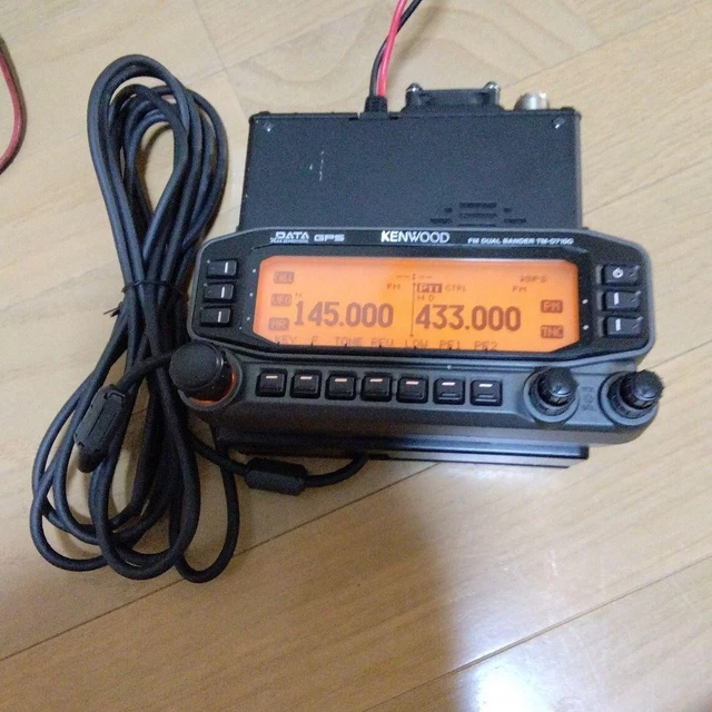 KENWOOD 144MHz FM TM-221S HI 40w機 現完動品 KENWOOD 144MHz FM TM