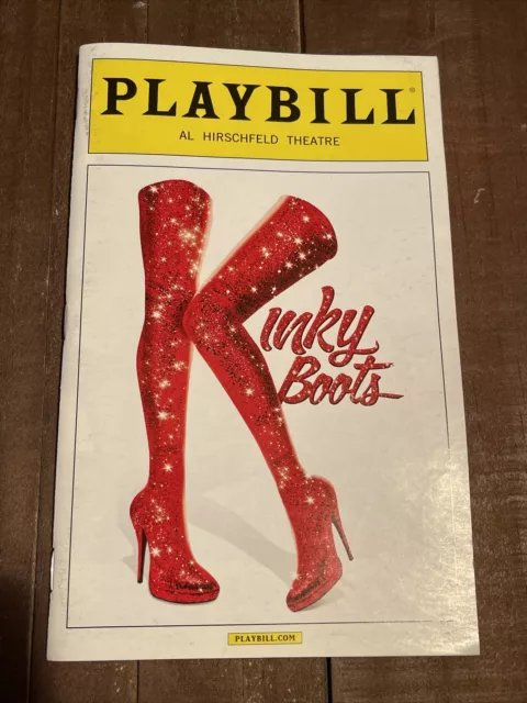 KINKY BOOTS Apr 2014 Broadway Playbill! JEANNA DE WAAL Andy Kelso BILLY PORTER+!