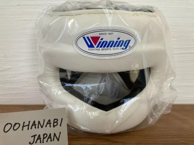 Winning FG-5000 Boxing Headgear  Full Face Type Red/Black/Blue/White M/L Japan