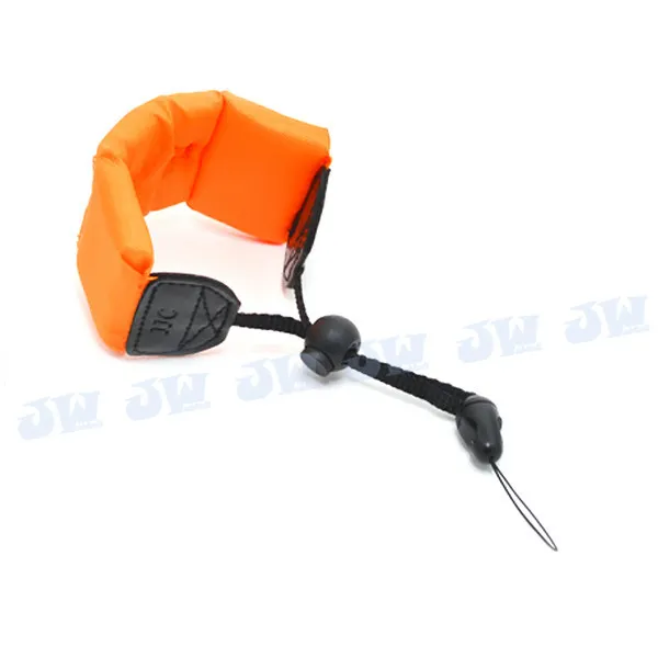 JJC Floating Foam Wrist Arm Strap for Waterproof DC Camera Afloat Olympus Orange