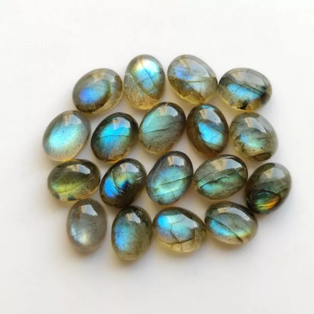 9X7 MM Oval Shape Labradorite Cabochon Wholesale labradorite for Jewelry CX3-2