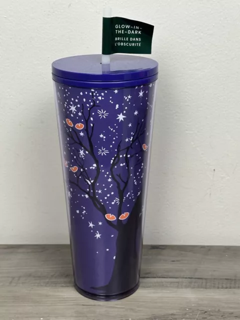 Starbucks 2020 China Magic Purple Oil Slick 20oz Glass Straw Cup Tumbl