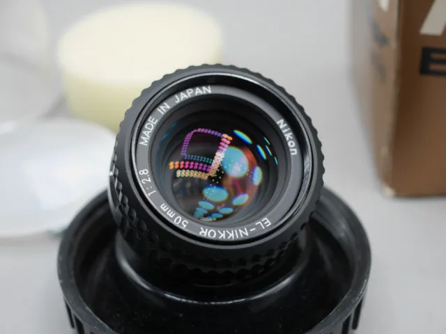 Lente ampliadora Nikon EL-NIKKOR 50 mm F2,8 N 39 mm rosca