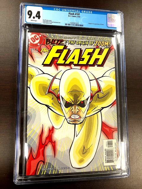 FLASH #197 CGC 9.4 DC Comics ORIGIN & 1ST APPEARANCE of ZOOM!! 2003