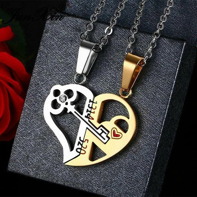 COLLAR COLGANTE DOBLE Corazón Pareja I Love you Amigas Regalo Hombre Mujer EUR 19,99 - PicClick FR COLLAR COLGANTE DOBLE Corazón Pareja I Love you Amigas Regalo Hombre Mujer EUR 19,99 - PicClick FR