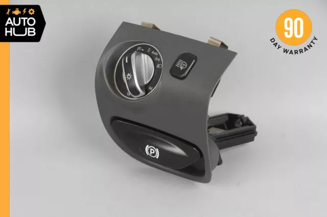 03-12 Mercedes R230 SL500 SL550 SL55 AMG Headlight Control Switch Black OEM