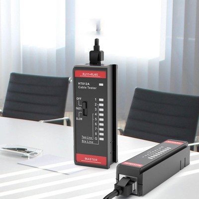 Tester del cavo RJ11 invia Tono alternativa facile da usare accurate cavo telefonico 