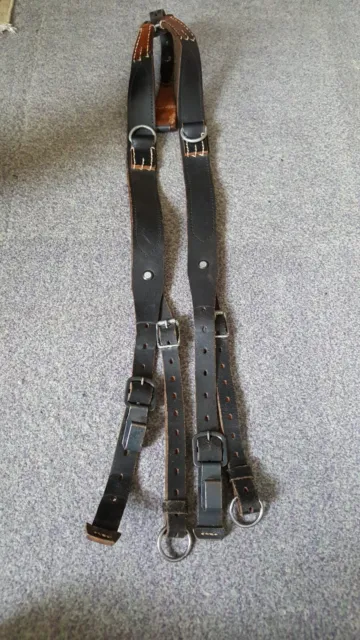 Ww2 German leather Y Strap