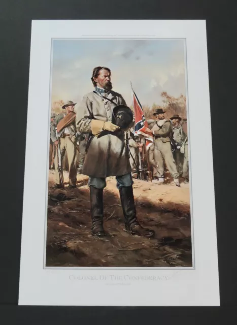 Don Troiani - Colonel Of The Confederacy - A/P -  Collectible Civil War Print