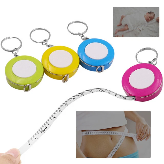 Versenkbare 60 " 1.5M Nähen Schneider Tuch Weich Flach Band Body Maß Lineal Gi ~