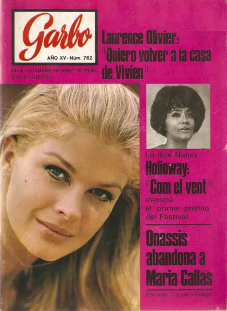 Revista GARBO nº 1206 Maria Luisa San Jose María Duran Las Grecas Jose  Cantudo