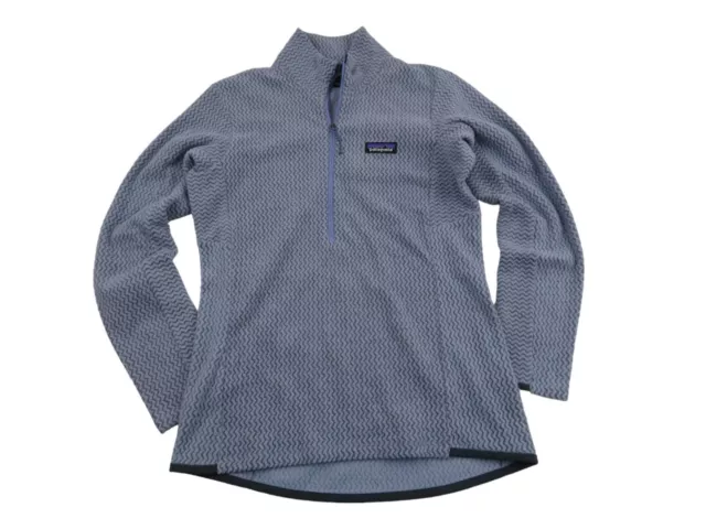 PATAGONIA WOMEN'S R1 Air Zip Blue Fleece Jacket Size Small Sweatshirt ...