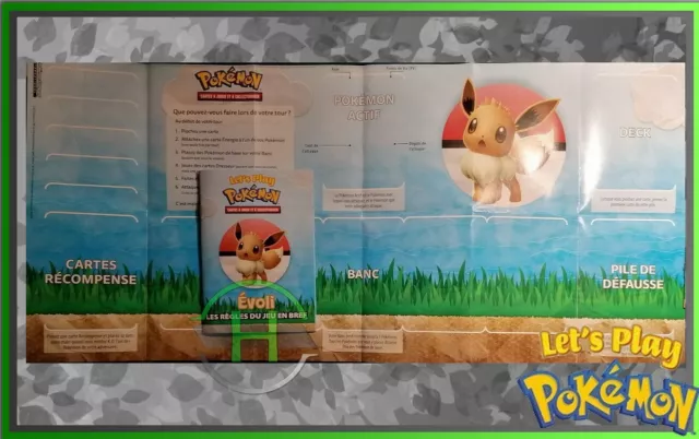Tapis de souris evoli Pokemon Go