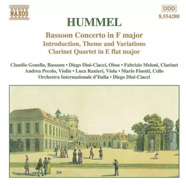 Johann Nepomuk Hummel (1778-1837) - Fagottkonzert F-dur -   - (CD / F)