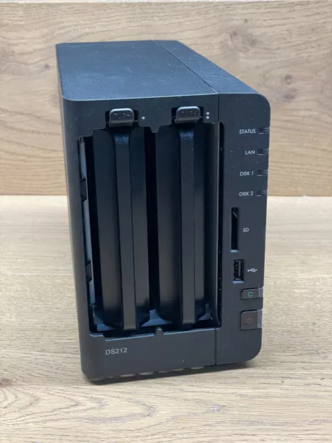 Synology DS212 2 Bay NAS with 2Tb Drives