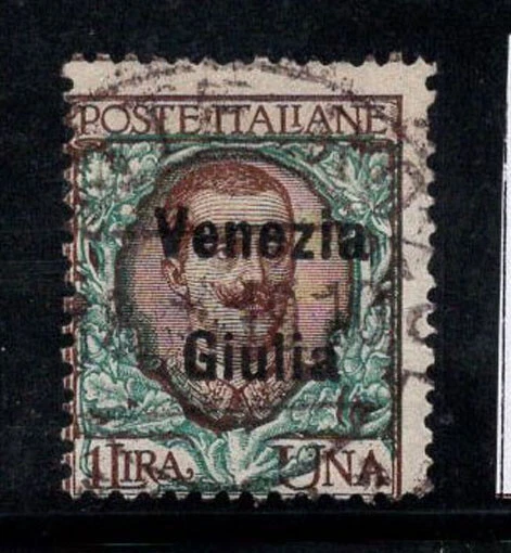 Venice Giulia 1918-19 Sass. 29 Used 80% 1 L.