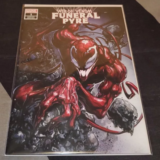 WEB OF VENOM FUNERAL PYRE #1 CLAYTON CRAIN VARIANT (Marvel 2019)