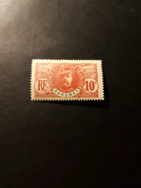 Briefmarke Frankreich Kolonie Dahomey N°22 Neu MH 1906 (Spur) Wert