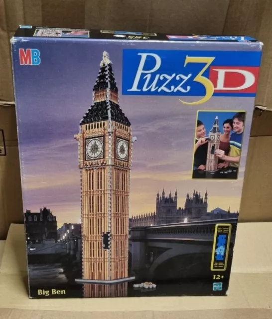 Big Ben Puzz 3D Puzzle MB Spiele 385 Teile Puzzel