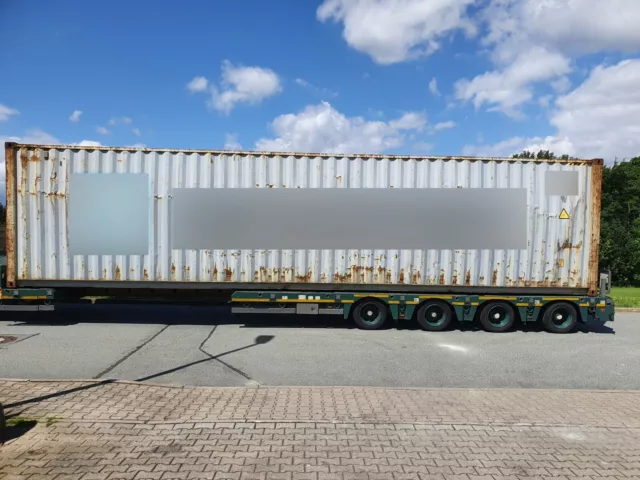 40ft Fuß high cube Container Seecontainer Materialcontainer Lager Box Bastler