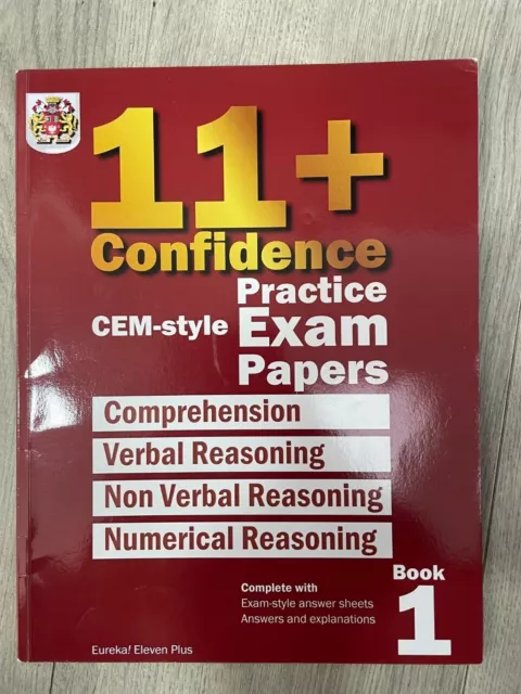 11+ Confidence: Cem-Style Practice Exam Papers Book 1: Complete with Answers and