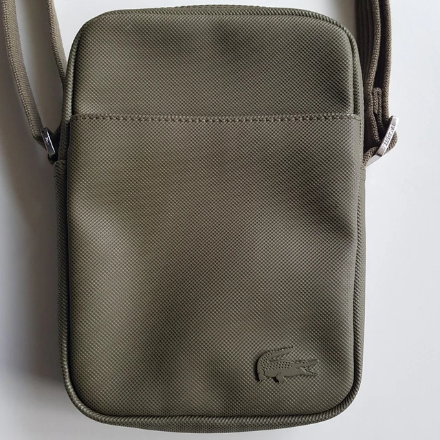 Sacoche lacoste vert discount kaki