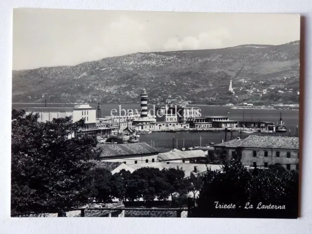 TRIESTE La Lanterna vecchia cartolina 126