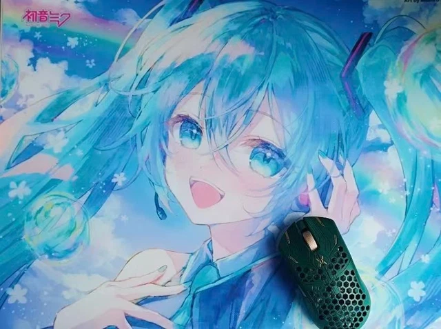 WALLHACK SP-004 GLASS Mousepad Hatsune Miku Summer Edition