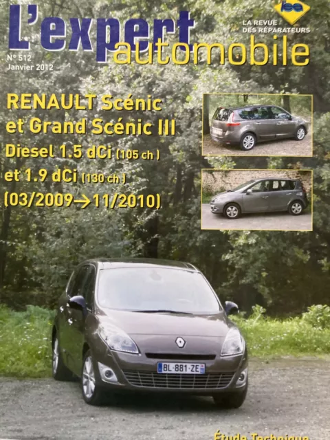 RENAULT SCENIC 3 GRAND SCENIC III MANUEL ATELIER REVUE TECHNIQUE SUR CD