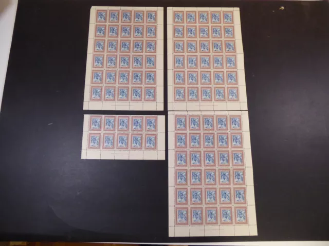 San Marino 1947, 50 L Flugpost, 100x, **/MNH, Sass. Nr.A74, KW Sassone 700 €