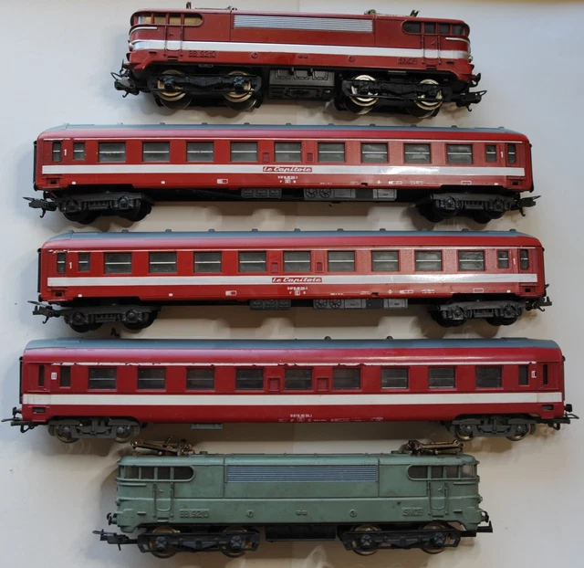 Locomotive électrique Lima HO SNCF BB 9210 - Livrée Verte - Fonctionne - Boîte