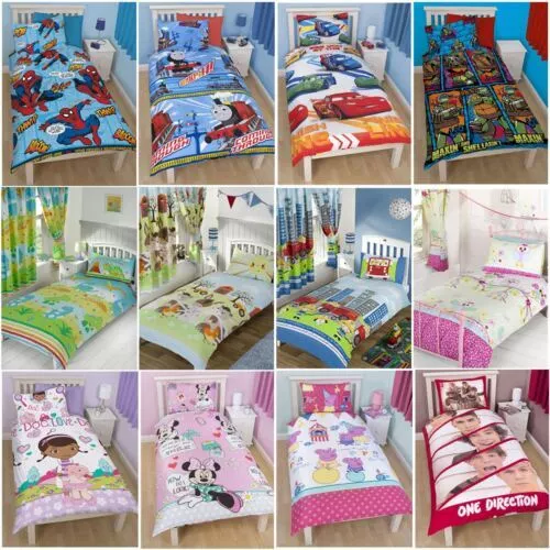 Enfants Housse Couette Simple Ensembles - Literie Camouflage Espace Princesse