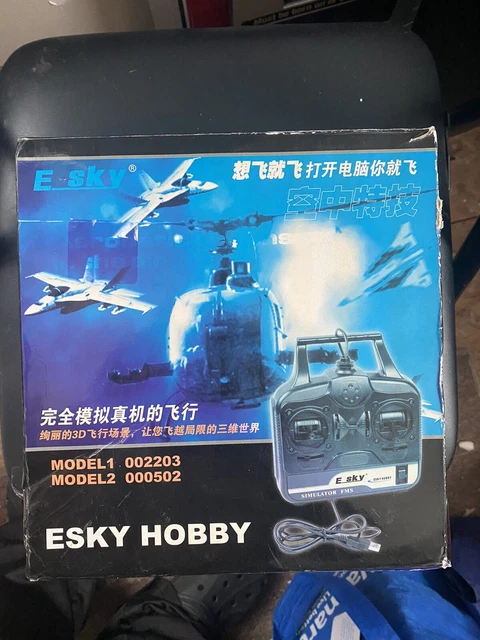 Contrôleur De Vol RC E-SKY EK2-0905A – Pour Simulateur De Vol, Boîte Ouverte
