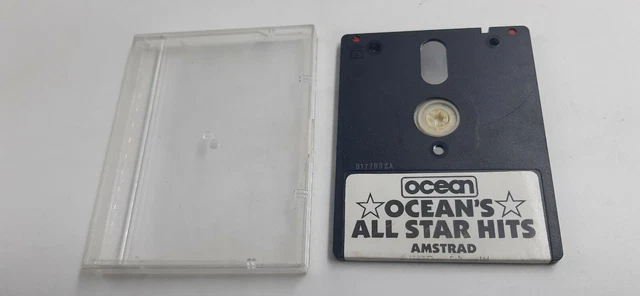 Jeu Amstrad CPC 6128 - Ocean's All Star Hits N°2 (Action-Aventure, Bon état)