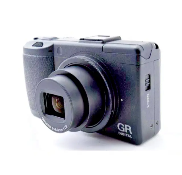 Ricoh GR DIGITAL III 10.0MP Digital Camera - Black (2009)