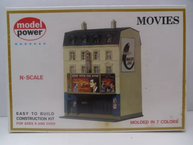Model Power #1537 Movies N SCALE NIB