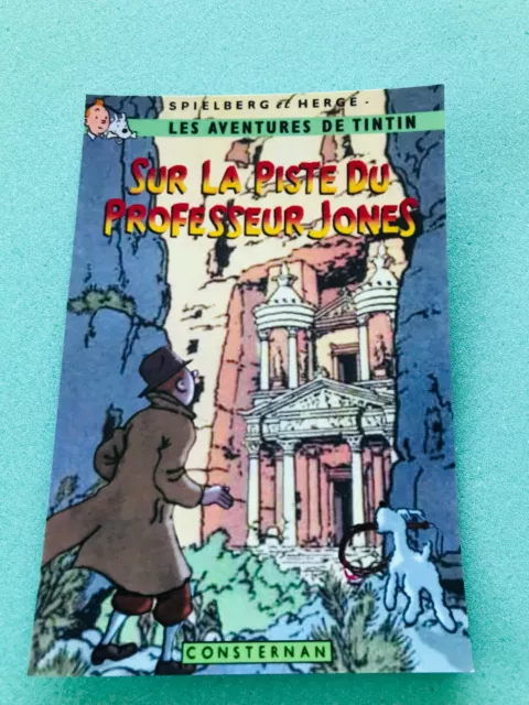 Carte Postale 15X10 Tintin Hommage A Herge Parodique Pastiche Indiana Jones