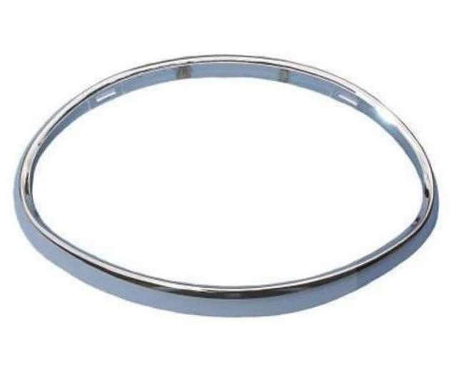 560671 Cornice Faro Ovale Cromata Piaggio Liberty Vespa Et2-Et4 50-125-150