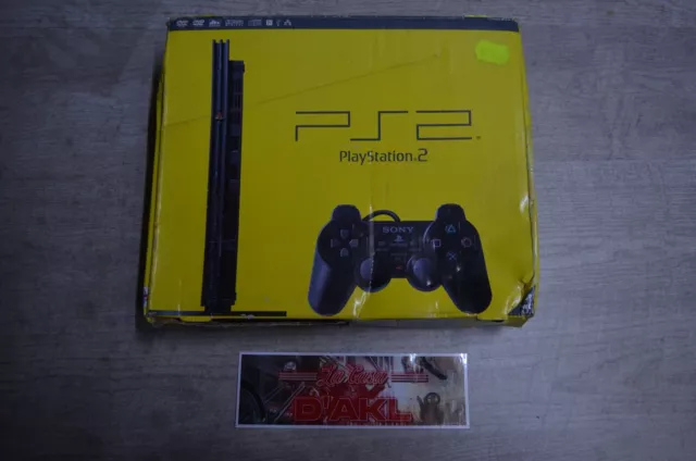Boite VIDE de console Playstation 2 Slim 2 - abimée