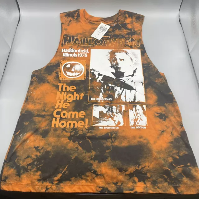 Halloween Michael Myers Poster Mens Muscle Tee Shirt Tank Top SMALL Halloween Michael Myers Poster Mens Muscle Tee Shirt Tank Top SMALL