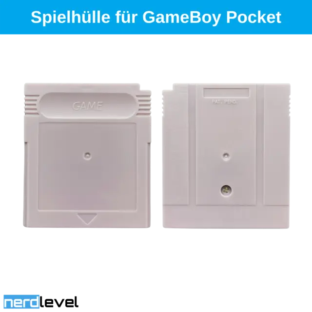 Spielhülle Modul Hülle Leer Case Cartridge Ersatz für GameBoy Pocket Game Boy GB