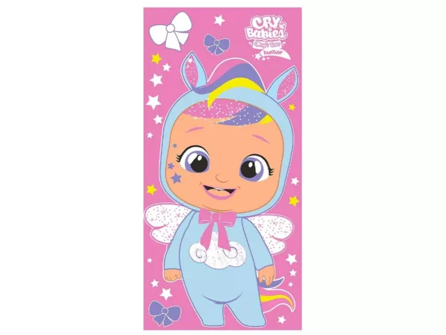 Cry Babies Telo Mare Colore Rosa 70 X 140 Cm Per Bambine