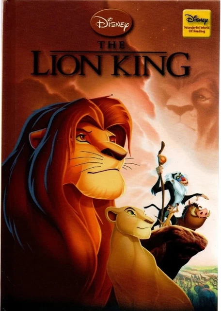THE LION KING : Walt Disney Wonderful World Of Reading (2017 hardback ...