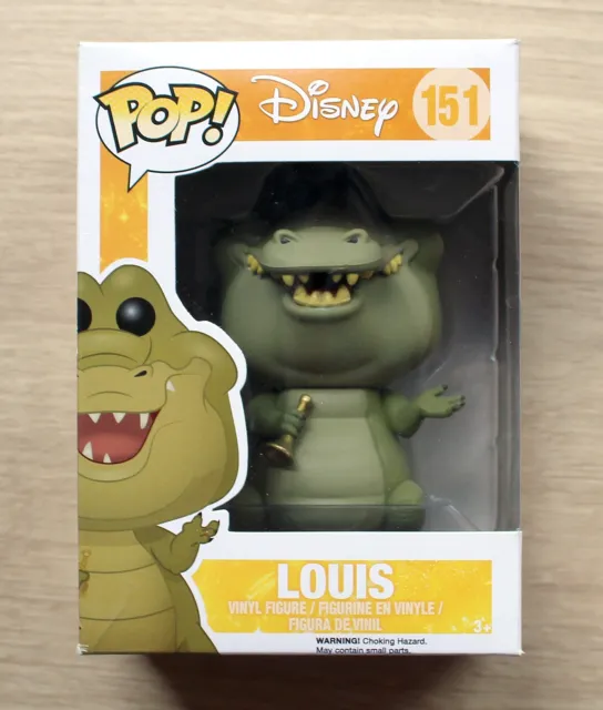Funko Pop! Disney The Princess & The Frog Louis the Aligator Figure #151 -  GB